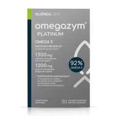 Olonea Omegazym Platinum Ιχθυέλαιο 1300mg 30 μαλακές κάψουλες