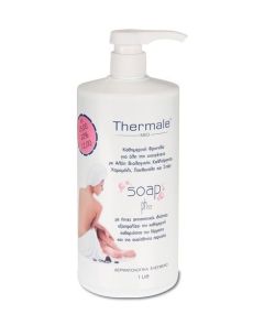 THERMALE MED SOAP PH5.5 ΚΑΘΗΜΕΡΙΝΗ ΦΡΟΝΤΙΔΑ ΓΙΑ ΟΛΗ ΤΗΝ ΟΙΚΟΓΕΝΕΙΑ 1L