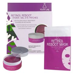 Youth Lab XMAS PACK Retinol Reboot Eye Patches 30 Ζεύγη και Sheet Masks Για Έντονες Ρυτίδες 4τμχ