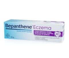 Bepanthene Eczema Κρέμα για Ατοπική Δερματίτιδα / Έκζεμα ή Ξηροδερμία Χωρίς Κορτιζόνη 50gr