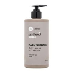 Panthenol Extra Dark Shadows 3 In 1 Cleanser Ανδρικό Αφρόλουτρο και Σαμπουάν 500ml