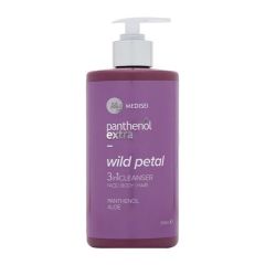 Panthenol Extra Wild Petal 3 In 1 Cleanser Γυναικείο Αφρόλουτρο και Σαμπουάν 500ml
