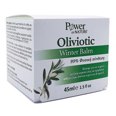 Power of Nature Oliviotic Winter Balm Μοναδικός Συνδυασμός με Αιθέρια 'Ελαια για Εντριβή και Εισπνοή 45ml