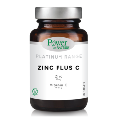 Power Of Nature Platinum Range Zinc Plus C 30 ταμπλέτες