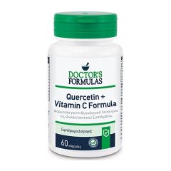 Doctor's Formulas Quercetin And Vitamin C Formula Συμπλήρωμα Διατροφής με Βιταμίνη C και Κερσετίνη 60caps
