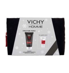 Vichy Homme Structure Force Αντιγηραντική Κρέμα Για Άνδρες 50ml Με δώρο Vichy Dercos Energy+ Σαμπουάν Κατά Της Τριχόπτωσης 50ml