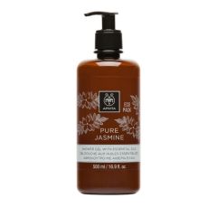 Apivita ECO PACK Pure Jasmine Shower Gel With Essential Oils Αφρόλουτρο με Αιθέρια Έλαια με Άρωμα Γιασεμί 500ml
