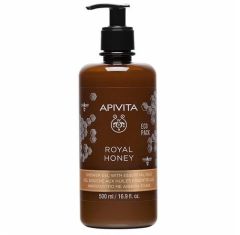Apivita ECO PACK Royal Honey Shower Gel Κρεμώδες Αφρόλουτρο με Αιθέρια Έλαια & Μέλι 500ml