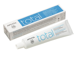 Apivita Total Οδοντόκρεμα Ολικής Προστασίας με Φθόριο Δυόσμος & Πρόπολη 75ml