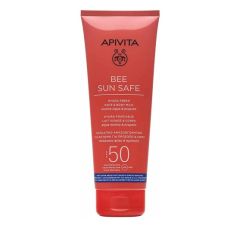 Apivita Bee Sun Safe Hydra Fresh Face And Body Milk Ενυδατικό Αντηλιακό Γαλάκτωμα SPF50 για Πρόσωπο και Σώμα 200ml