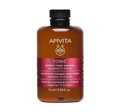 Apivita Women's Tonic Shampoo Τονωτικό Σαμπουάν κατά της Γυναικείας Τριχόπτωσης με Hippophae TC και Δάφνη 75ml