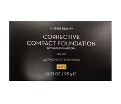 Korres Corrective Compact Foundation, Απόχρωση ACCF2 SPF 20, Διορθωτικό Make-Up 9.5g
