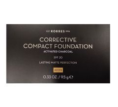 Korres Corrective Compact Foundation ACCF3 SPF 20 Διορθωτικό Make-Up 9.5g