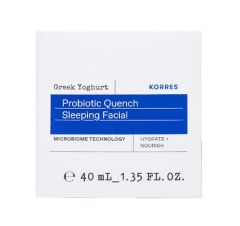 Korres Greek Yoghurt Probiotic Quench Sleeping Facial Κρέμα Νύχτας για Αναπλήρωση και Θρέψη 40ml