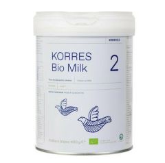 Korres Bio Milk 2, Βιολογικό Αγελαδινό Γάλα για Βρέφη (6-12 μηνών) 400gr