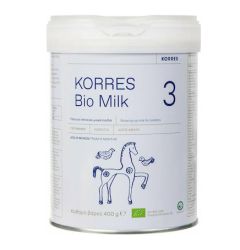 Korres Bio Milk 3 Βιολογικό Αγελαδινό Γάλα για Νήπια και Μεγάλα Παιδιά (από 12 μηνών) 400gr