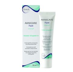 Synchroline Aknicare Fast Cream-Gel Προσώπου για την Ακνεϊκή και Σμηγματορροϊκή Επιδερμίδα 30ml