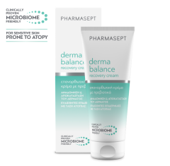Pharmasept Derma Balance Recovery Cream Επανορθωτική Κρέμα Προσώπου με Πρεβιοτικά 100ml