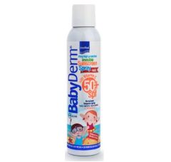 Intermed BabyDerm Invisible Sunscreen Spray SPF50+ Διάφανο Αντηλιακό Σπρέι για Παιδιά 200ml