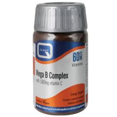 QUEST Mega B Complex Vitamin C 1000mg 60 Ταμπλέτες