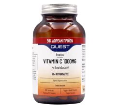 Quest Vitamin C 1000mg Timed Release για προστασία του ανοσοποιητικού +50% Επιπλέον Προϊόν 90tabs