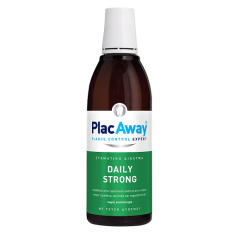 PLAC AWAY DAILY CARE ΣΤΟΜΑΤΙΚΟ ΔΙΑΛΥΜΑ STRONG 500ML