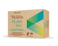 Genecom Terra Flam Plus Συμπλήρωμα Διατροφής για την Αντιμετώπιση Φλεγμονών και Οιδήματος 15Tabs
