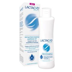 Lactacyd Ultra-Moisturising Λοσιόν καθαρισμού για φροντίδα της ευαίσθητης περιοχής για γυναίκες 40+ παρέχει 8 ώρες ενυδάτωσης 250ml