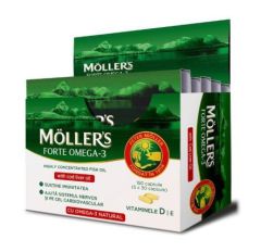 Moller's Forte Omega-3 Συμπλήρωμα διατροφής με μουρουνέλαιο 150 κάψουλες