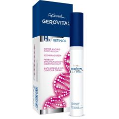 Gerovital H3 Retinol Αντιρυτιδική Κρέμα Ματιών με Ρετινόλη Ηλικία 30+ Όλοι οι τύποι Δέρματος 15ml (K 287)