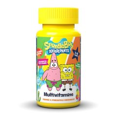 Nickelodeon Παιδική βιταμίνη SpongeBob Multivitamins 60 μασώμενα δισκία
