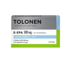 Dr. Tolonen's E-EPA 500mg 40 κάψουλες