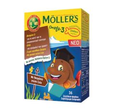Moller's Omega-3, Συμπλήρωμα Διατροφής Για Παιδιά Με Γεύση Cola 36 Ζελεδάκια