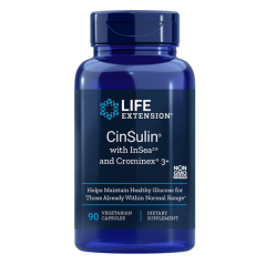 Life Extension Cinsulin with Glucose Management 90 Veg. Caps