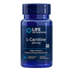 Life Extension L-Carnitine 500MG 30 Veg. Caps