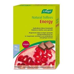 A.Vogel Energy Toffees Pomegranate Καραμέλες με Γεύση Κακάο και Ρόδι 115g