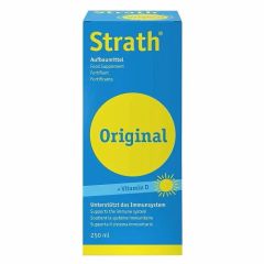 Strath Original + Vitamin D Πολυβιταμινούχο Σιρόπι 250ml