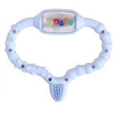 Curaden Curaprox Baby Teething Ring Μπλε 0-24 Μηνών 1Τμχ