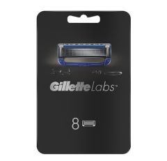Gillette Labs Heated Ανταλλακτικές Κεφαλές Ξυριστικής Μηχανής 8τμχ
