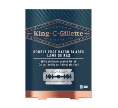 King C Gillette Double Edge Razor Blades 10τμχ