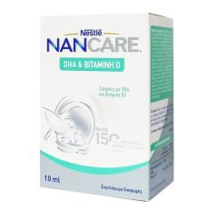 Nestle NANCARE DHA and Βιταμίνη D Συμπλήρωμα Διατροφής 10ml