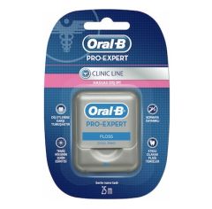 Oral-B Pro Expert Clinic Line Floss Κερωμένο Οδοντικό Νήμα με Γεύση Cool Mint 25m
