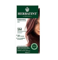 Herbatint Permanent Haircolor Gel 5M Καστανό Ανοιχτό Μαόνι 150ml