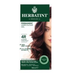 Herbatint Permanent Haircolor Gel 4R Καστανό Χαλκού 150ml