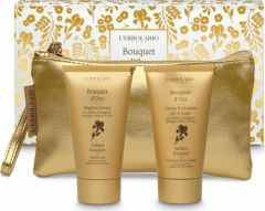 L' Erbolario Bouquet D'Oro Shower Gel 75ml & Body Cream 75ml