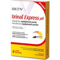 Urinal Express pH Συμπλήρωμα Διατροφής Ιδανικό για Επώδυνες Ουρολοιμώξεις 6 φακελάκια.