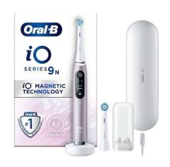 Oral-B iO Series 9 Hλεκτρική Οδοντόβουρτσα Magnetic Rose Quartz 1τμχ