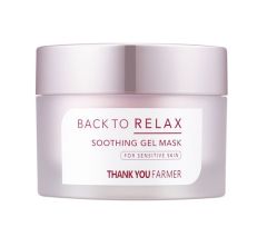 Thank You Farmer Back to Relax Soothing Gel Mask Ήπια Μάσκα Ενυδάτωσης σε Μορφή Gel 100ml