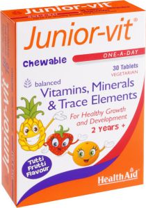HEALTH AID JUNIOR-VIT 30 Tabs Chewable