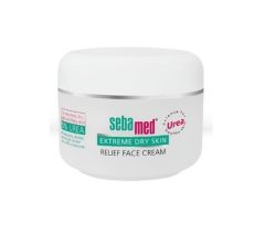 Sebamed Relief Face Cream 5% Urea Κρέμα Προσώπου 50 ml Ενυδατική Κρέμα Προσώπου Με Ουρία Για Ξηρές Πολύ Ξηρές Επιδερμίδες